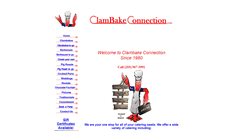 Desktop Screenshot of clambakeconnection.com